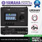 Yamaha URX44V USB-C Audio and Video Interface with LCD Screen and Touchscreen Display