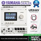 Yamaha URX44V USB-C Audio and Video Interface with LCD Screen and Touchscreen Display