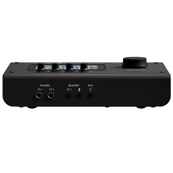 Yamaha URX44 Compact USB-C Audio Interface with 4 URX Preamp and Touch LCD Screen