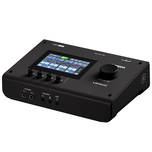Yamaha URX22 Compact USB-C Audio Interface with 2 URX Preamp and Touchscreen Display