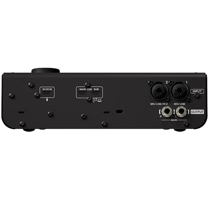 Yamaha URX22 Compact USB-C Audio Interface with 2 URX Preamp and Touchscreen Display