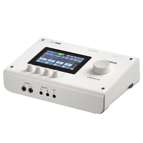 Yamaha URX22 Compact USB-C Audio Interface with 2 URX Preamp and Touchscreen Display