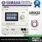 Yamaha URX22 Compact USB-C Audio Interface with 2 URX Preamp and Touchscreen Display