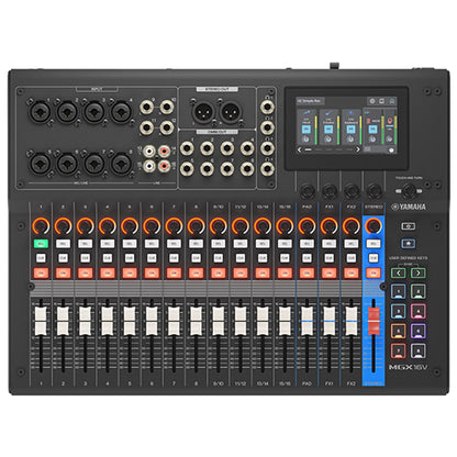 Yamaha MGX16V 22 Channel Compact Digital Mixer with Video Interface and Bluetooth