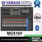 Yamaha MGX16V 22 Channel Compact Digital Mixer with Video Interface and Bluetooth
