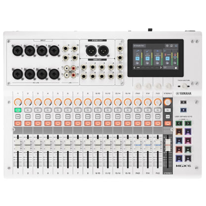 Yamaha MGX16 22 Channel Portable Digital Mixer with Touchscreen and Bluetooth