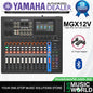 Yamaha MGX12V 18 Channel Digital Mixer Mixing Concle with Video Interface and Bluetooth