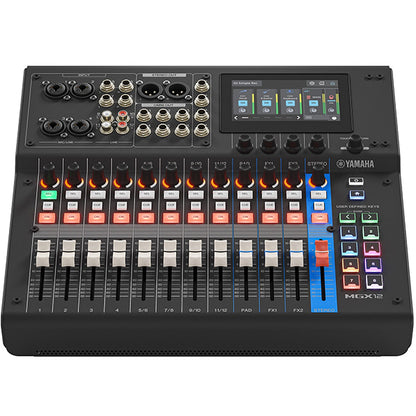 Yamaha MGX12 18 Channel Digital Mixer Mixing Console With Audio Interface and Bluetooth