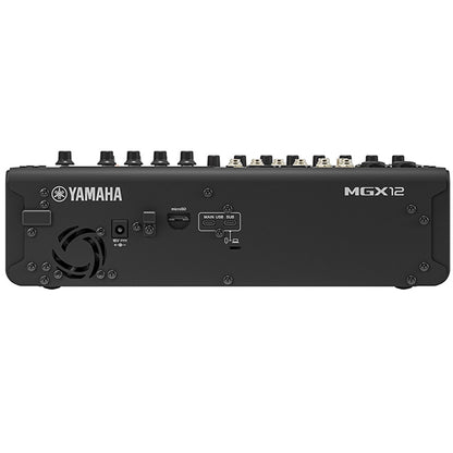 Yamaha MGX12 18 Channel Digital Mixer Mixing Console With Audio Interface and Bluetooth