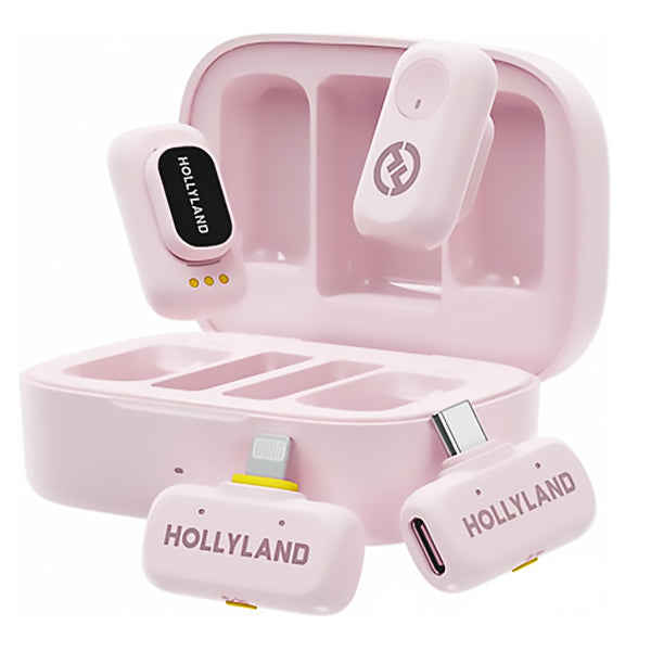 Hollyland Lark A1 Combo 2 Person Wireless Lavalier Microphone with 3 Level of Noise Cancellation