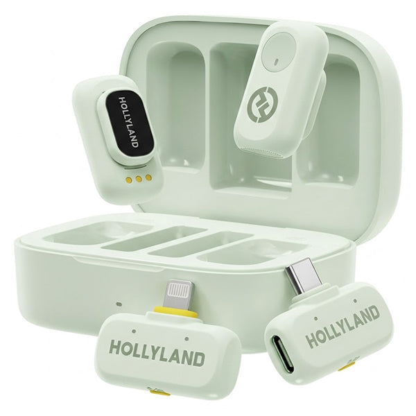Hollyland Lark A1 Combo 2 Person Wireless Lavalier Microphone with 3 Level of Noise Cancellation