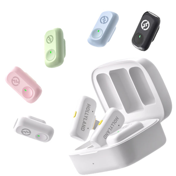 Hollyland Lark A1 Combo 2 Person Wireless Lavalier Microphone with 3 Level of Noise Cancellation