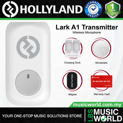 Hollyland Lark A1 Transmitter Wireless Microphone for Lark A1 Wireless System (A1 TX)