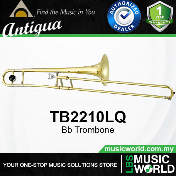 Antigua TB2210LQ Slide Bb Trombone Lacquer with Case