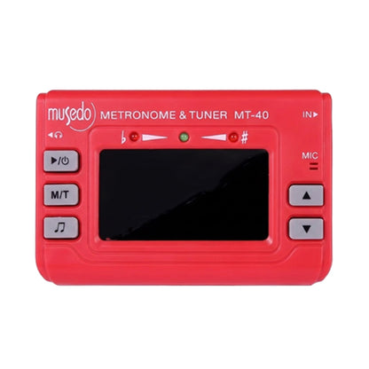 Musedo MT-40 3 in 1 Metronome Chromatic Tuner and Tone Generator for All Instrument (MT40 MT 40)