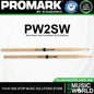 ProMark PW2SW Tommy Aldridge Lacquered Shira Kashi Oak Oval Wood Tip Drumsticks