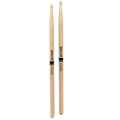 ProMark PW2SW Tommy Aldridge Lacquered Shira Kashi Oak Oval Wood Tip Drumsticks