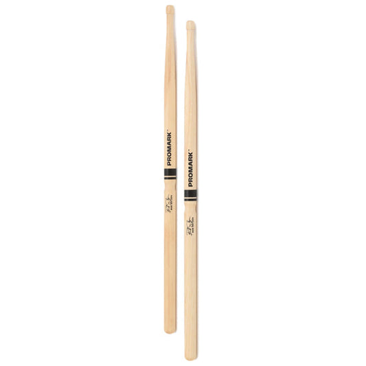 Promark RBBGBGW Bob Gatzen Lacquered Hickory Barrel Wood Tip Drumsticks