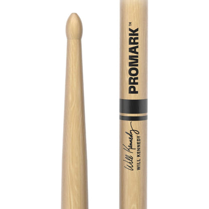 ProMark RBWKW Will Kennedy Lacquered Hickory Teardrop Wood Tip Drumsticks