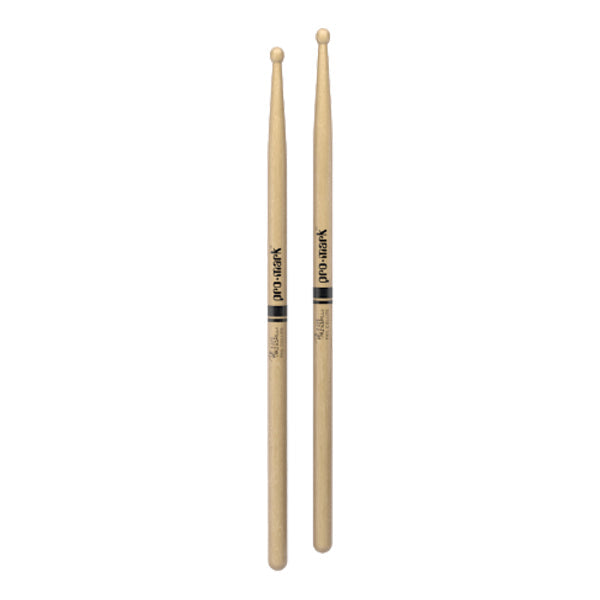 ProMark TXPCW Phil Collins Lacquered Hickory Round Wood Tip Drumsticks