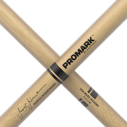 ProMark TX721W Marco Minnemann Hickory Barrel Wood Tip Drumsticks