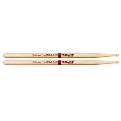 ProMark TX733W Michael Carvin Hickory Small Round Wood Tip Drumsticks