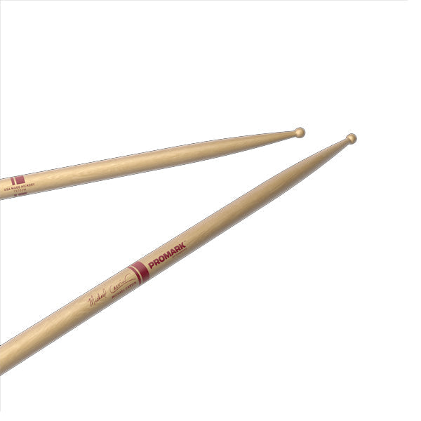 ProMark TX733W Michael Carvin Hickory Small Round Wood Tip Drumsticks