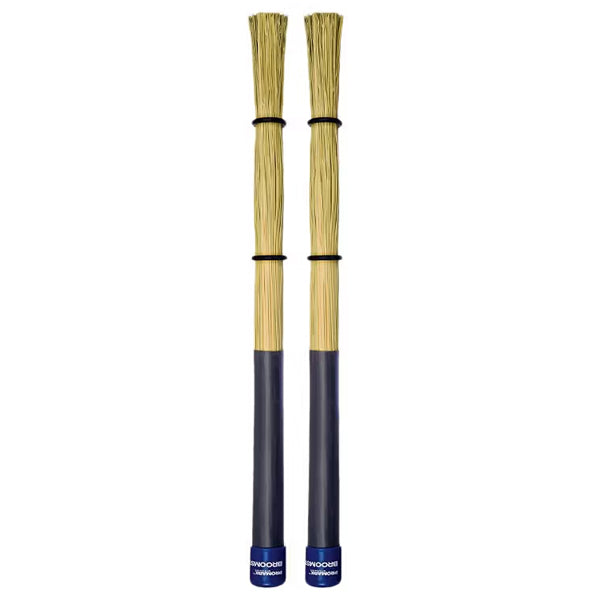 ProMark PMBRM2 Small Broomsticks Fixed Broomcorn Brushes Rod - Pair