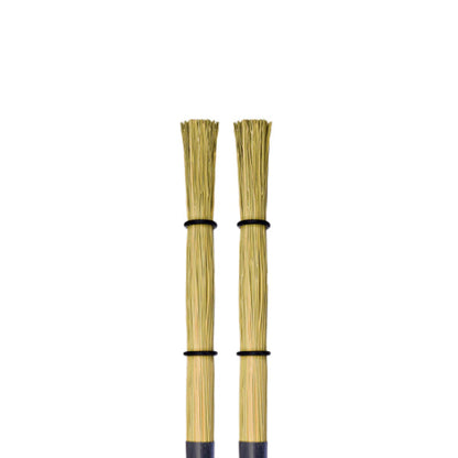 ProMark PMBRM2 Small Broomsticks Fixed Broomcorn Brushes Rod - Pair