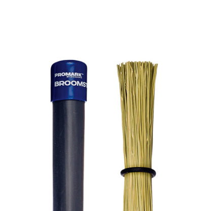 ProMark PMBRM2 Small Broomsticks Fixed Broomcorn Brushes Rod - Pair