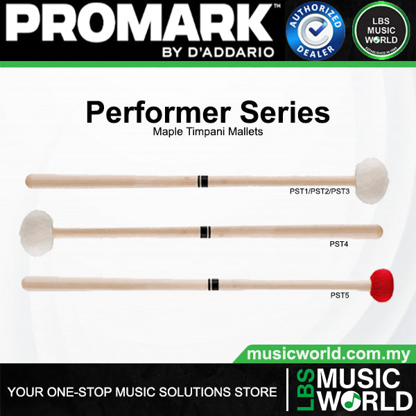 ProMark Performer Series Maple Timpani Mallets (PST1 PST2 PST3 PST4 PST5)