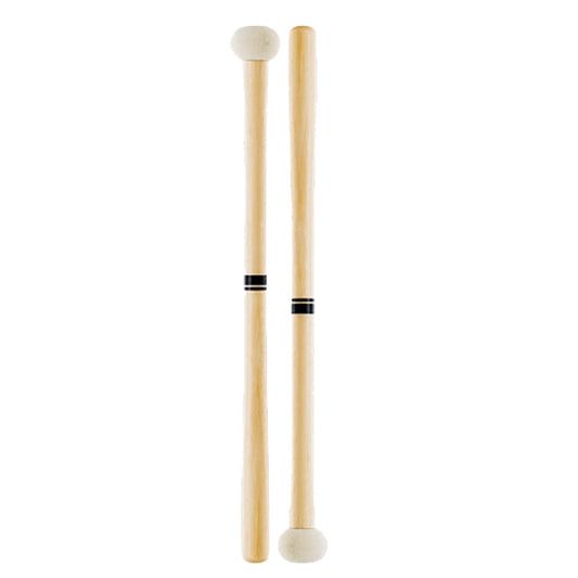 ProMark Performer Series Hickory Puffy Felt Tip Marching Bass Mallet - Standard