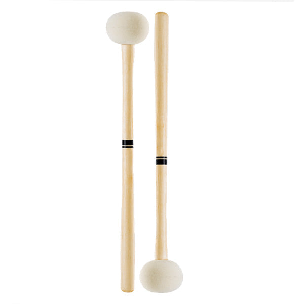 ProMark Performer Series Hickory Puffy Felt Tip Marching Bass Mallet - Standard