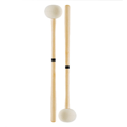 ProMark Performer Series Hickory Puffy Felt Tip Marching Bass Mallet - Standard