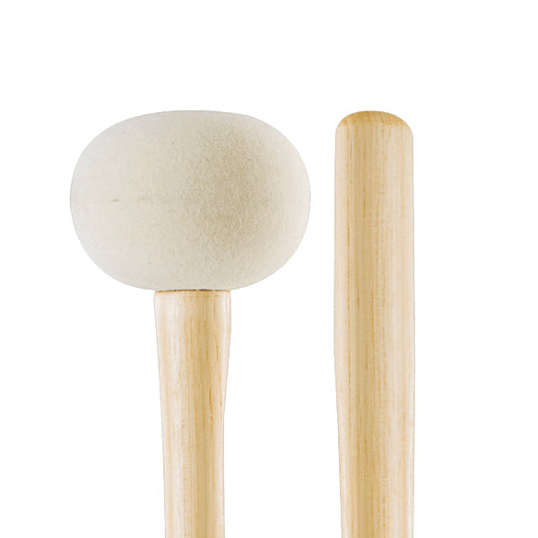ProMark Performer Series Hickory Puffy Felt Tip Marching Bass Mallet - Standard