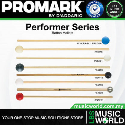 ProMark Performer Series Rattan Bells and Xylophone Mallets Soft