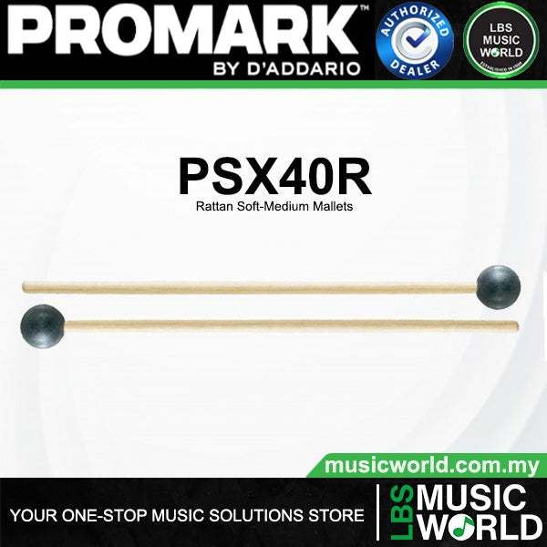 ProMark Performer Series Rattan Bells and Xylophone Mallets Soft