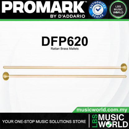 ProMark Dan Fyffe Rattan Series Phenolic Brass Poly Mallets (DFP600 DFP610 DFP620 DFP630 DFP640)