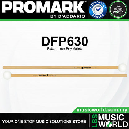 ProMark Dan Fyffe Rattan Series Phenolic Brass Poly Mallets (DFP600 DFP610 DFP620 DFP630 DFP640)