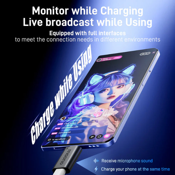 Maono DM40 PRO Wireless USB-C Mic Condenser Microphone with Desktop Stand