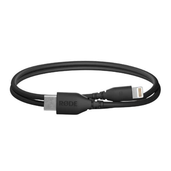 Rode SC21 USB-C to Lightning Accessory Cable 30cm Connect with WFi Certified Microphone