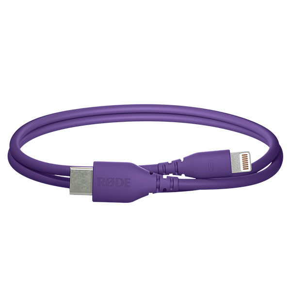 Rode SC21 USB-C to Lightning Accessory Cable 30cm Connect with WFi Certified Microphone