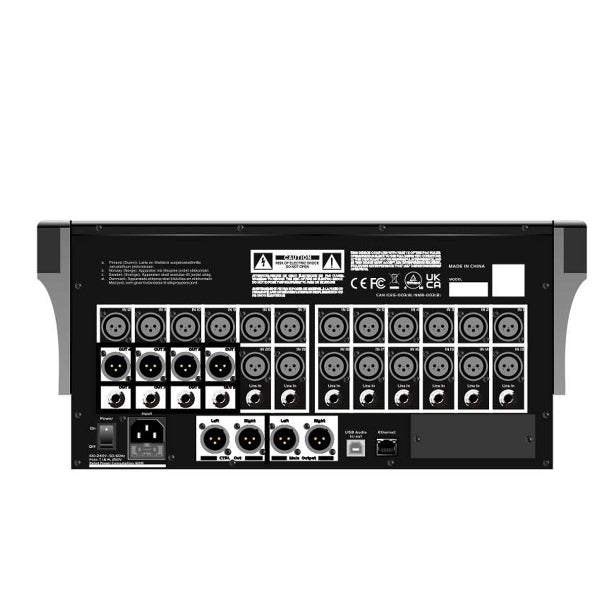 Topp Pro DM20.12 20 Channel Digital Mixer Console with 7 Inch Touch Screen