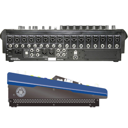 Topp Pro T2208 16 Channel Digital Mixer Console with 7 Inch Touch Screen