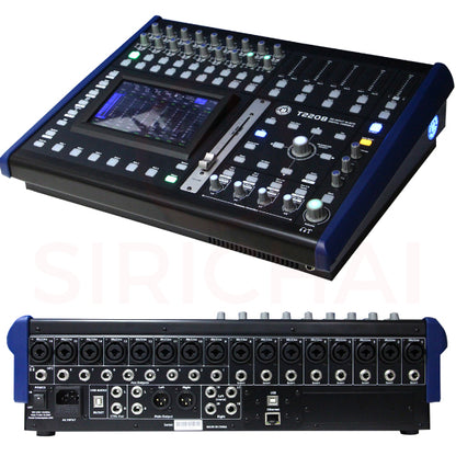 Topp Pro T2208 16 Channel Digital Mixer Console with 7 Inch Touch Screen