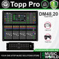 Topp Pro DM48.20 48 Channel Digital Mixing Console with 10 Inch Touch Screen