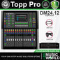 Topp Pro DM24.12 24 Channel Digital Mixing Console with 7 Inch Touchscreen