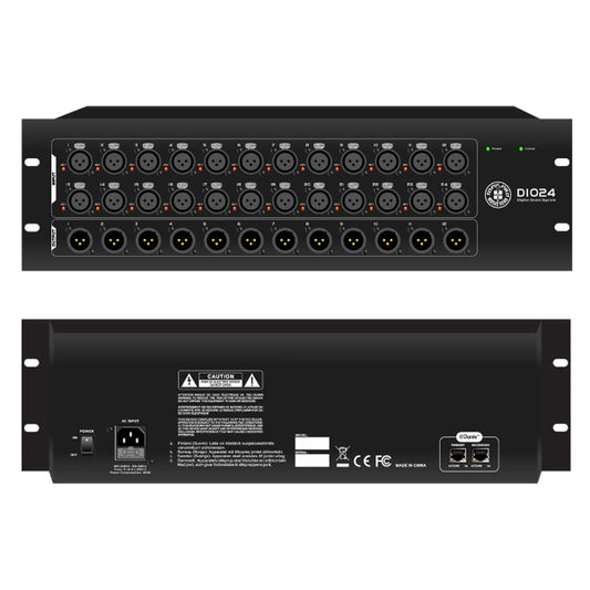 Topp Pro DIO.24 Dante Digital Snake for Topp Pro DM Series Digital Mixers