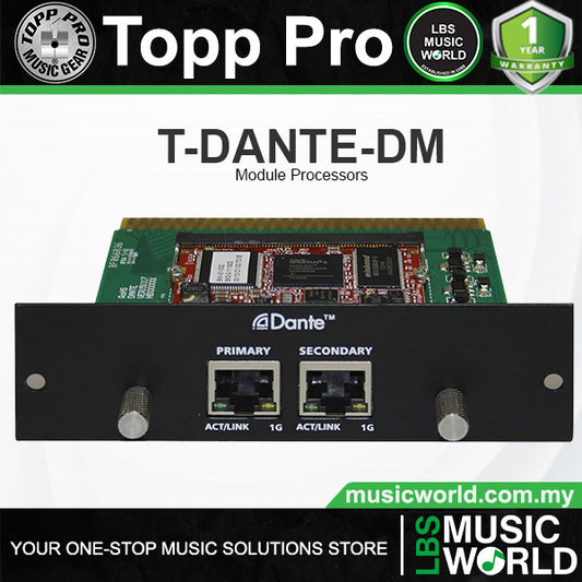 Topp Pro T-DANTE-DM Dante Expansion Card for DM Series