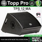 Topp Pro TPS 12MA 12 Inch 1660 Watt Active 2 Way Stage Monitor Speaker